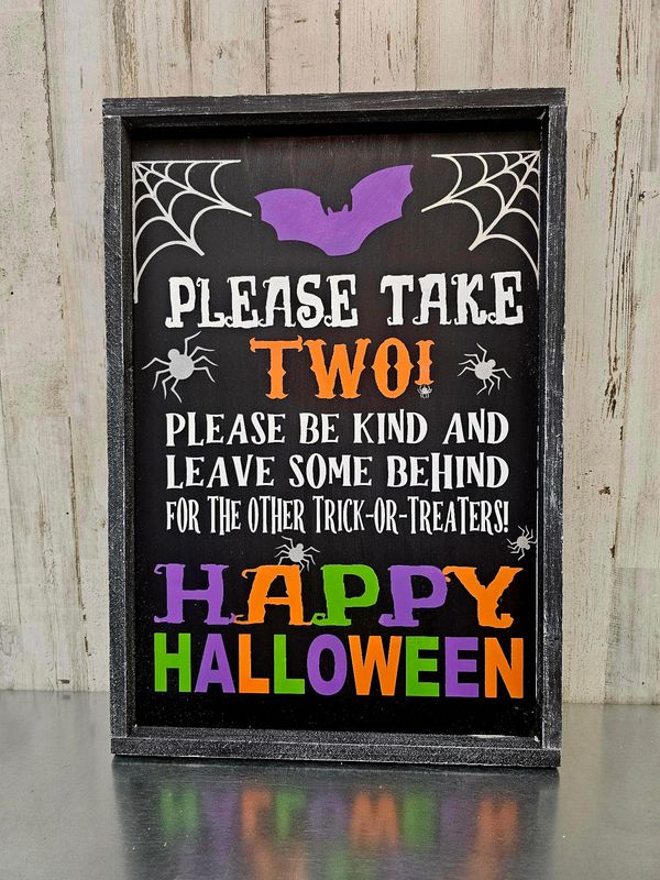 PLEASE TAKE TWO SIGN ( 12 X 18&quot;)-P
