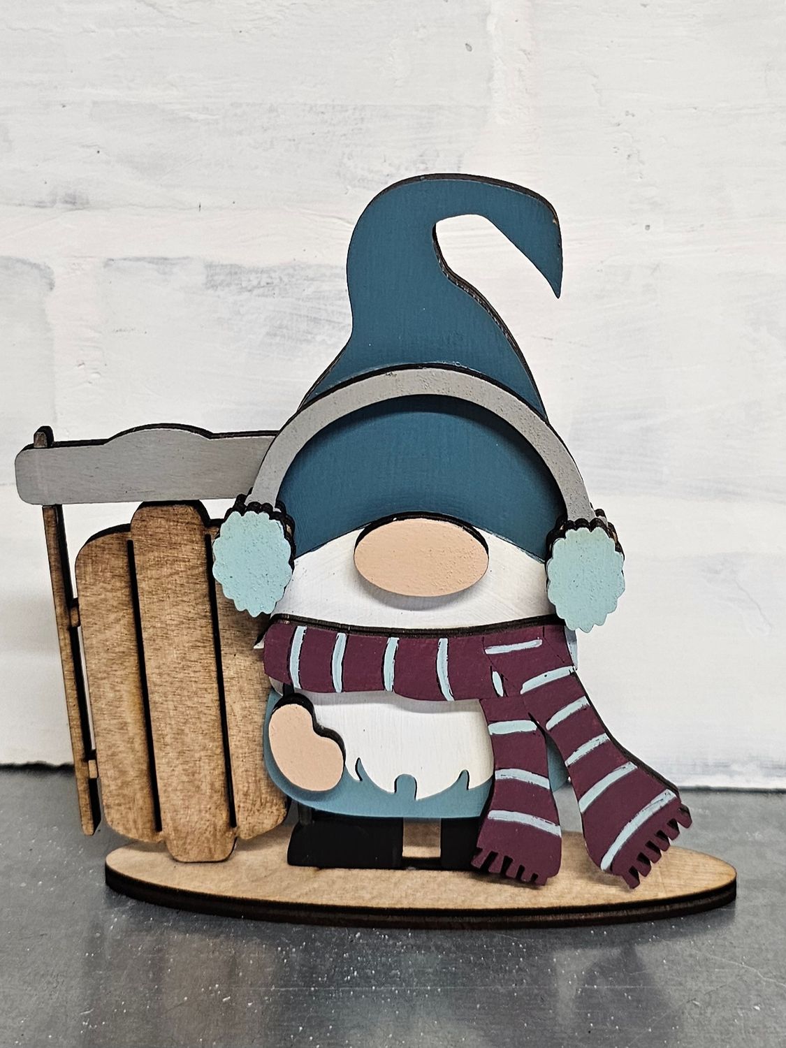 SET OF 5 WINTER MINI GNOMES *