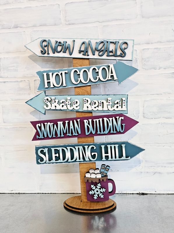 STANDING WINTER ARROW POST *