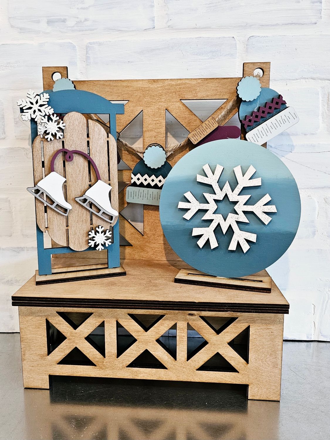 CHAIR DISPLAY with chosen SET (14" TALL)*