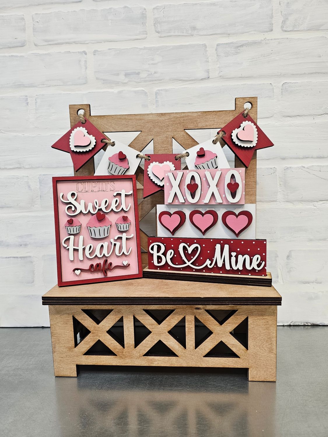 CHAIR DISPLAY with chosen SET (14" TALL)*