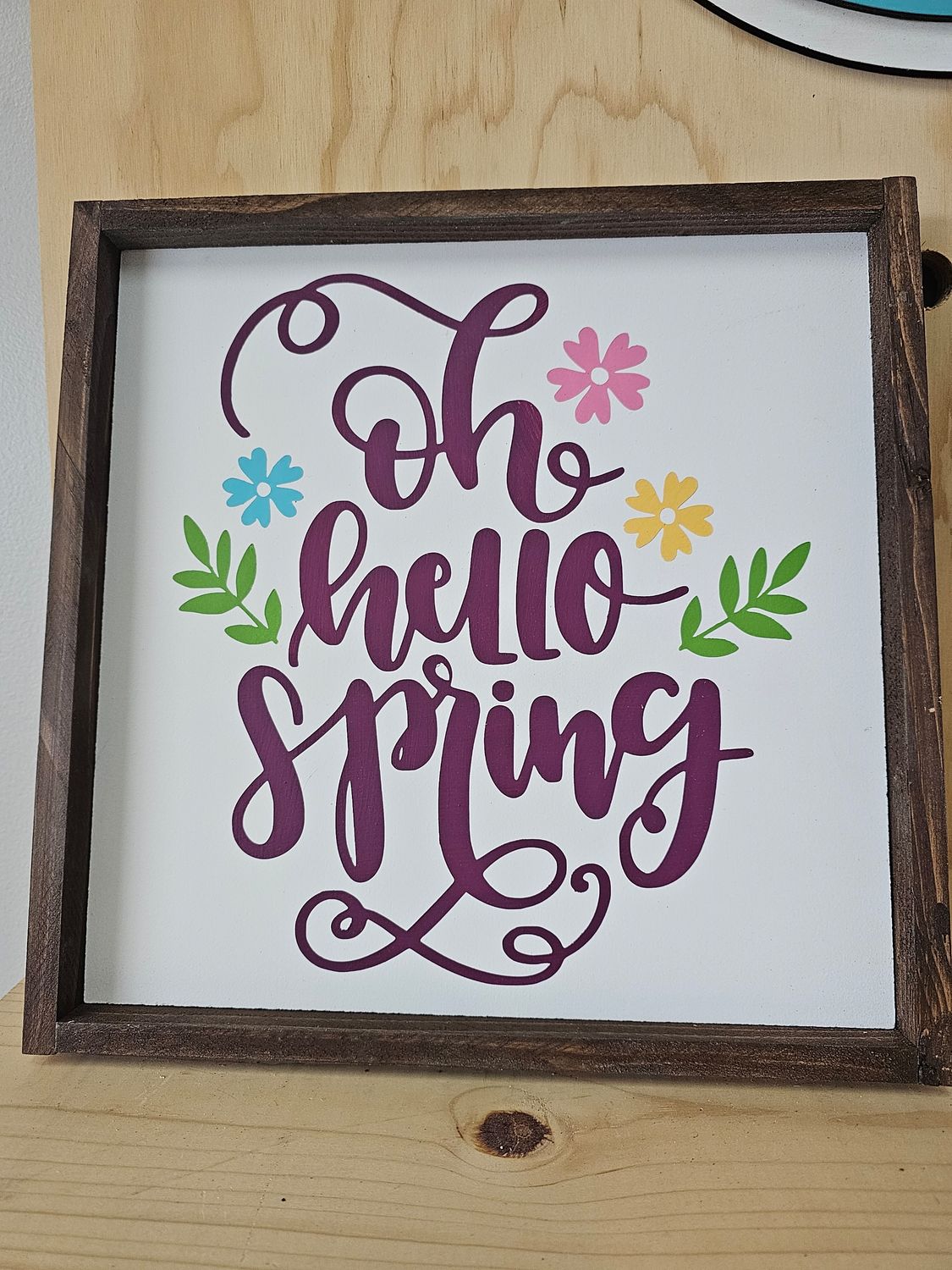OH HELLO SPRING (12 x 12")