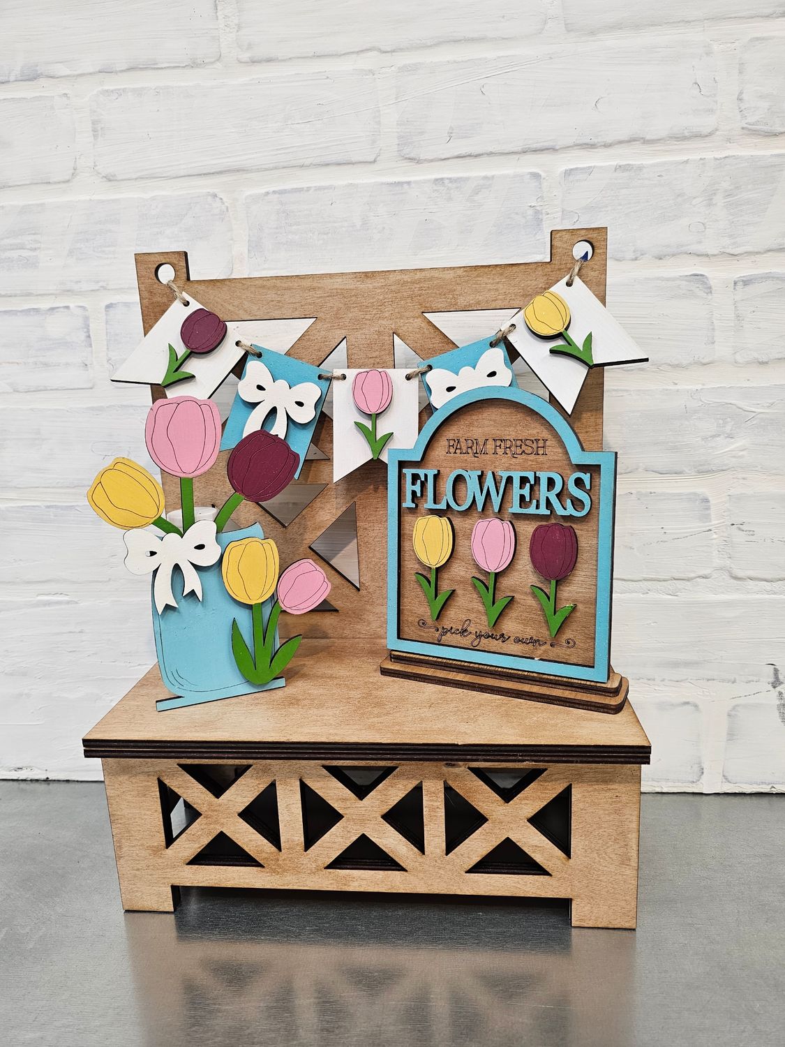 CHAIR DISPLAY with chosen SET (14" TALL)*