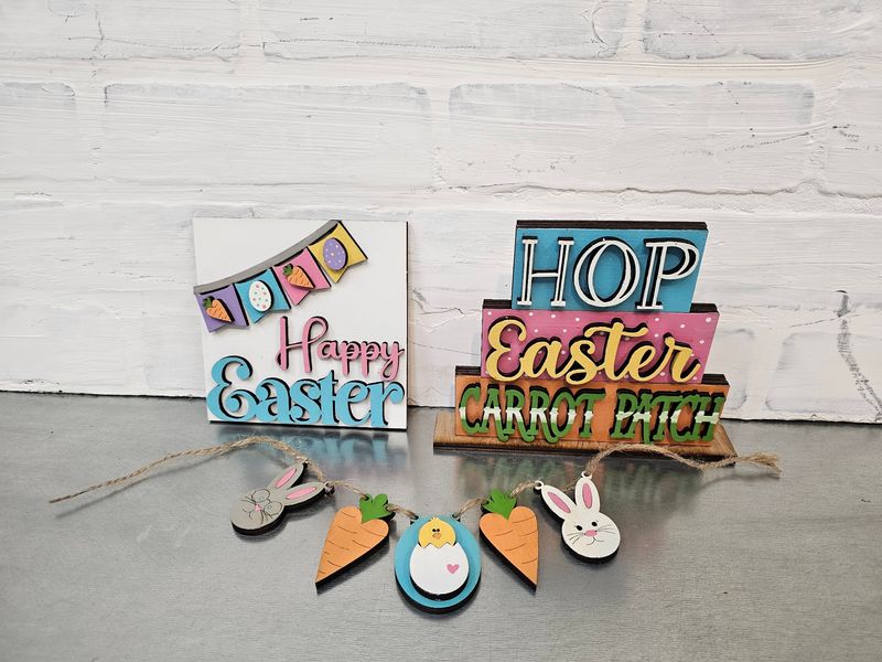 CHAIR DISPLAY-EASTER SET ( NO CHAIR DISPLAY)