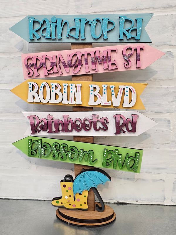 STANDING SPRING ARROW POST