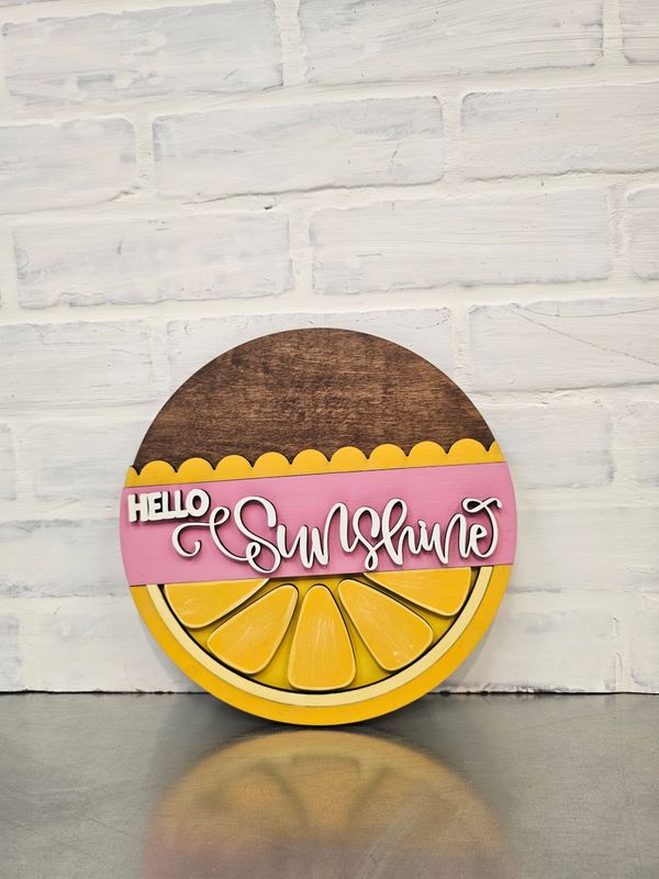 SHIPLAP CHANGEABLE LACE SIGN-LEMON SET (NO SIGN)