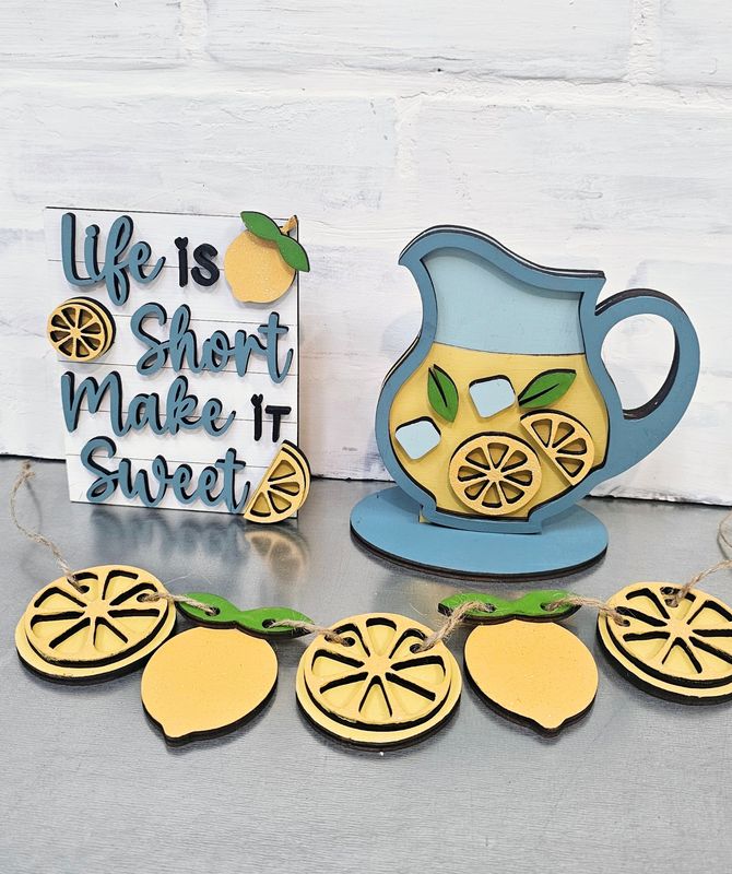 CHAIR DISPLAY- LEMON SET (NO CHAIR)