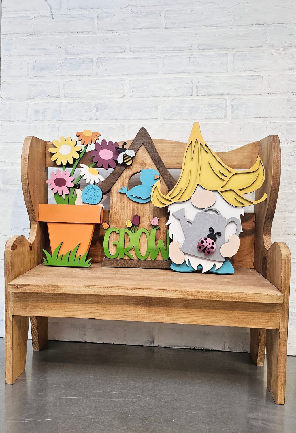 CHANGEABLE COUNTRY BENCH WITH SET**