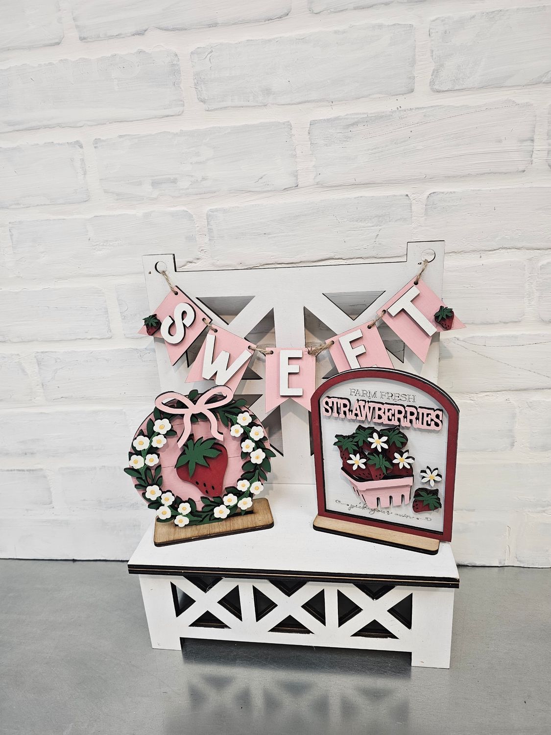 CHAIR DISPLAY with chosen SET (14" TALL)*