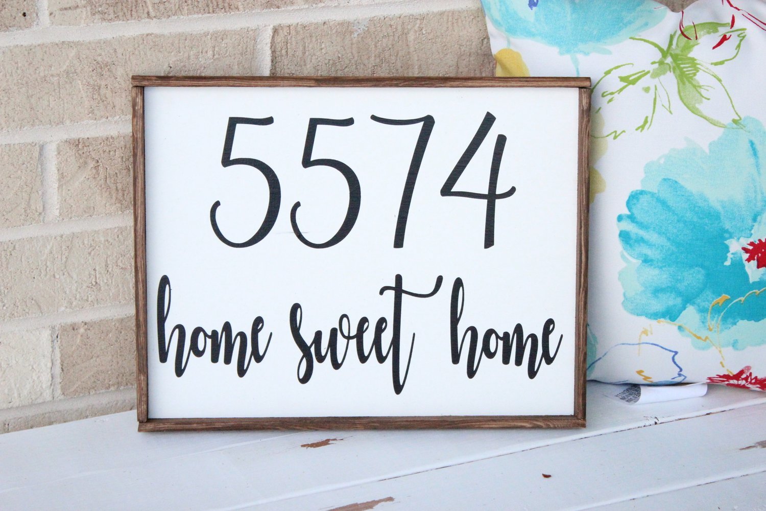 CUSTOM ADDRESS SIGN KIT (10 X 13&quot;)-L