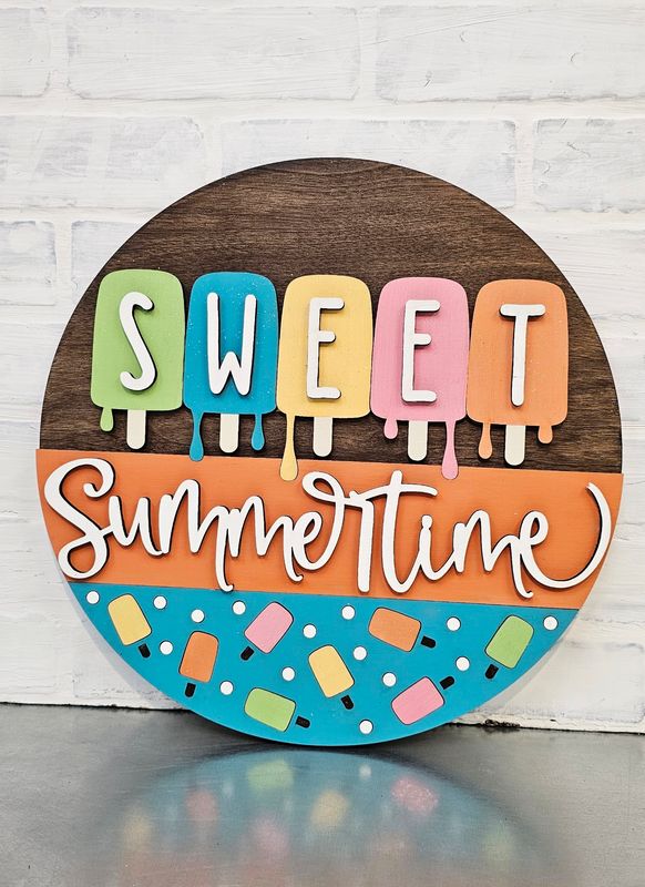 SUMMERTIME POPSICLE CIRCLE (15&quot;)