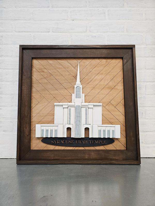 PREMADE 3D TEMPLES ( 24&quot; X 24&quot;) OTHER TEMPLES AVAILABLE UPON REQUEST AND MORE COMING SOON