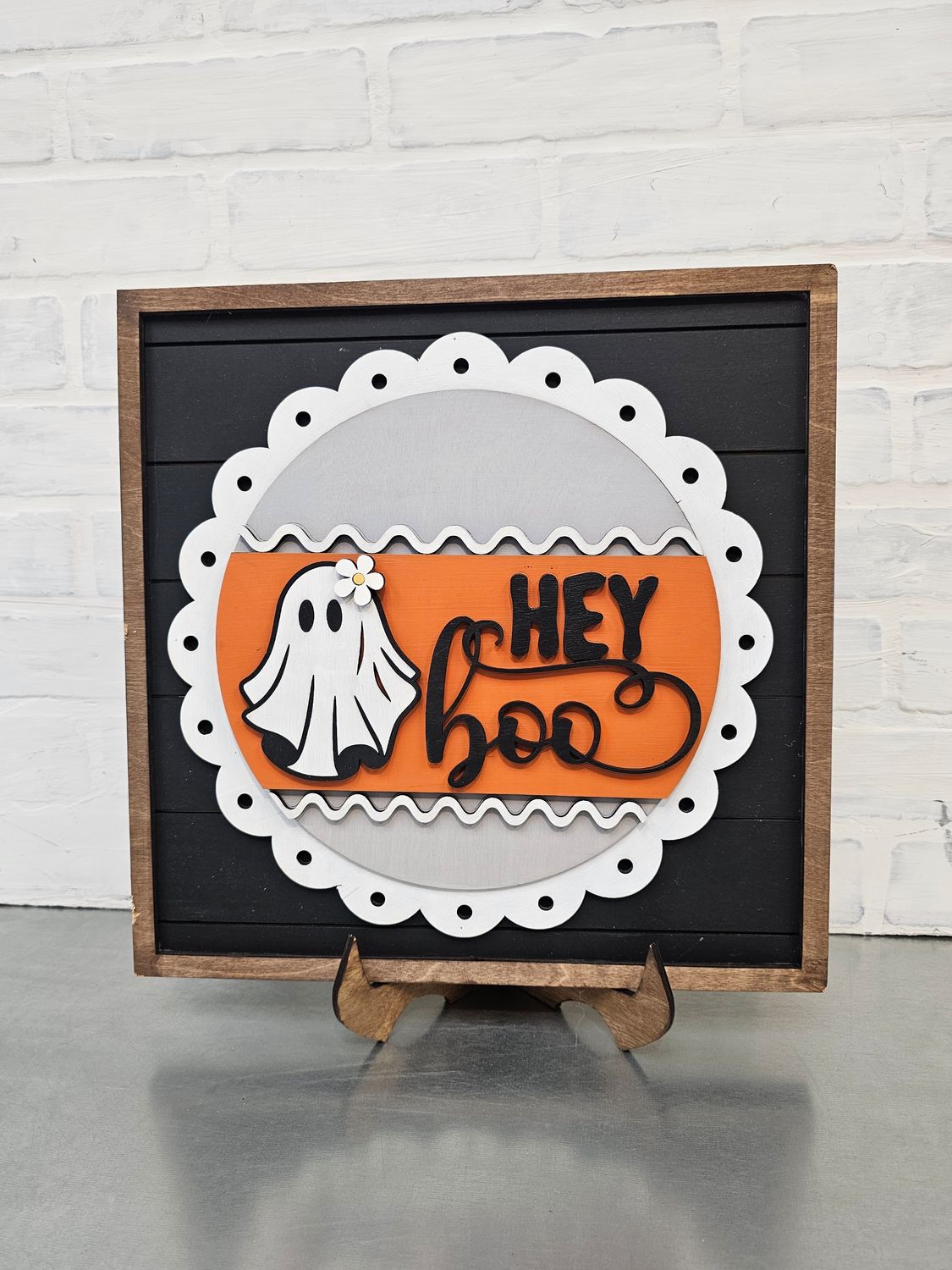 SHIPLAP CHANGEABLE LACE SIGN WITH "CHOSEN SET"