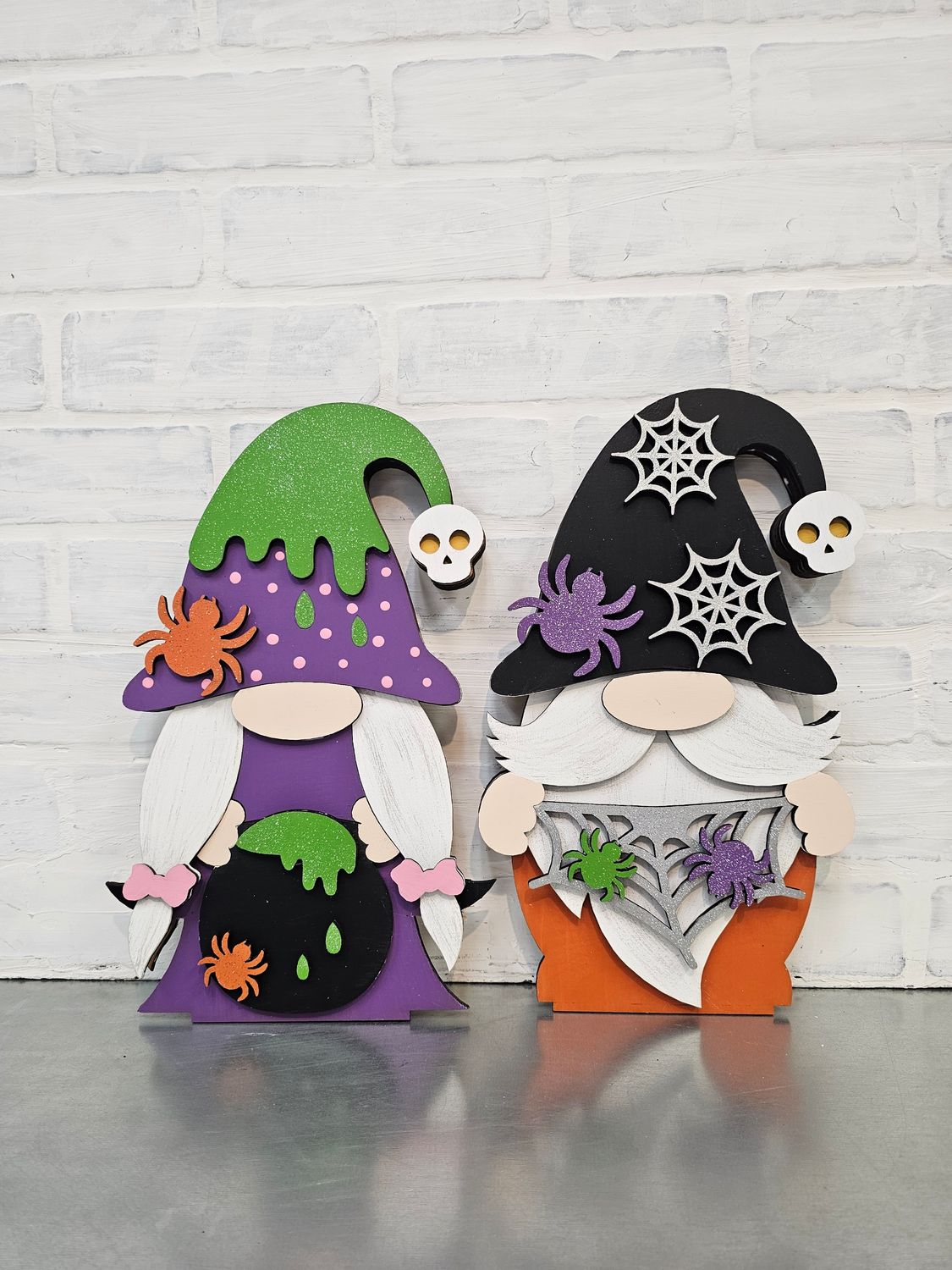 BOY &amp; GIRL HALLOWEEN GNOMES