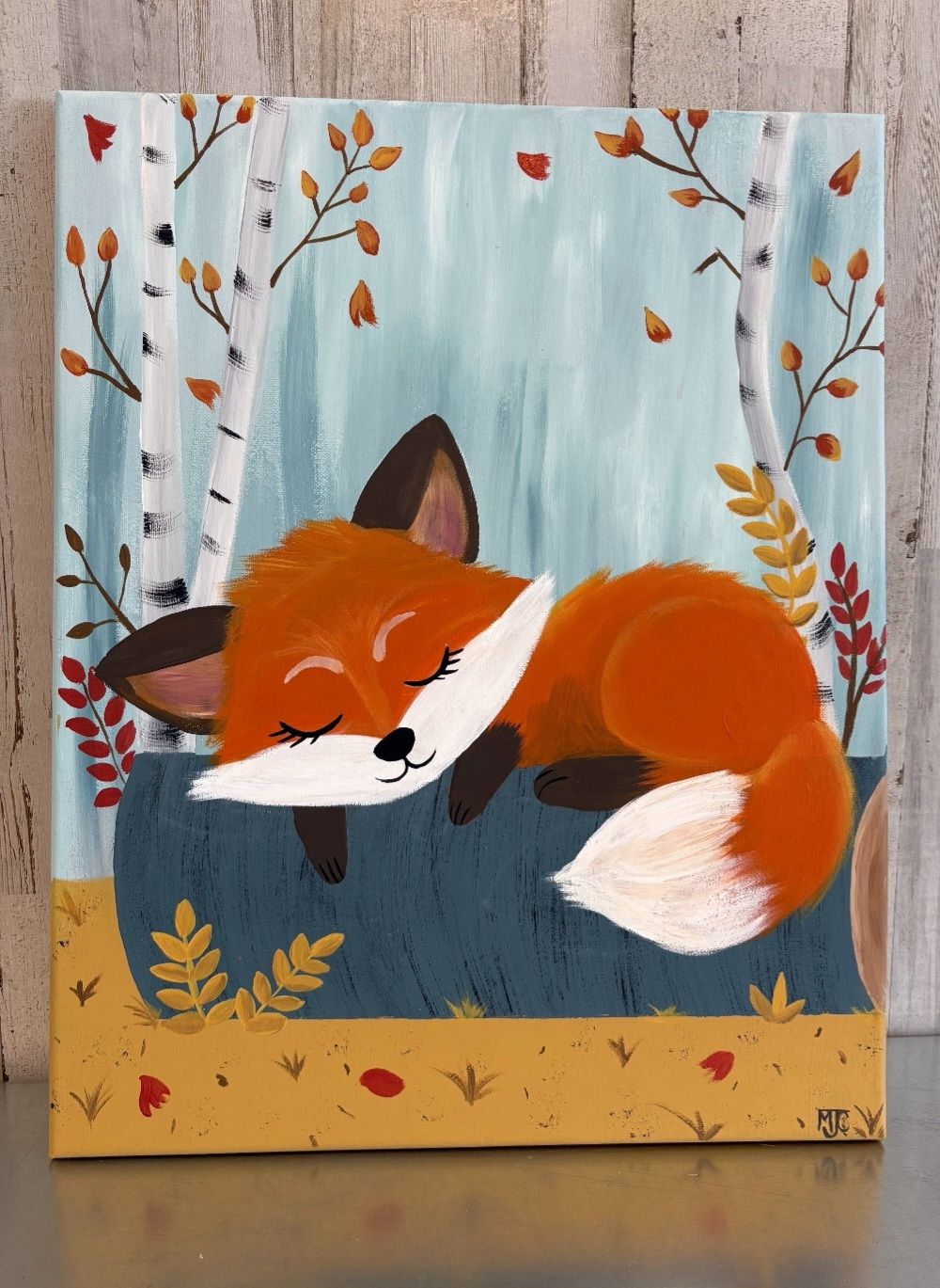FOREST FOX CANVAS NIGHT (NOV. 1ST 7PM)
