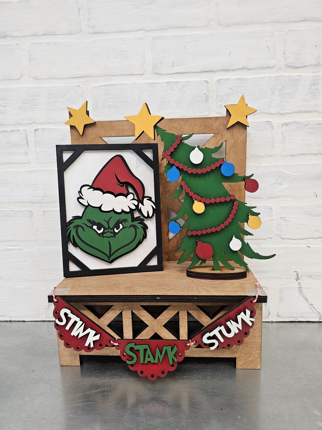 CHAIR DISPLAY with chosen SET (14" TALL)*