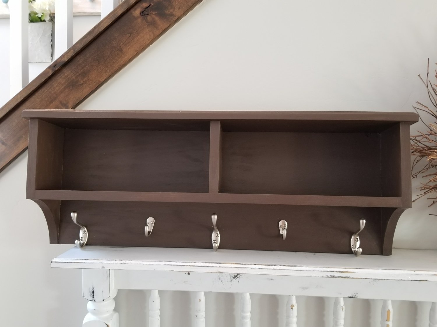 COAT RACK &amp; CUBBY 30&quot; WIDE (Can be custom sized) *