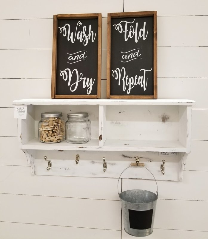 SET OF 2 LAUNDRY SIGNS( 8 x 15&quot; EA)-P*