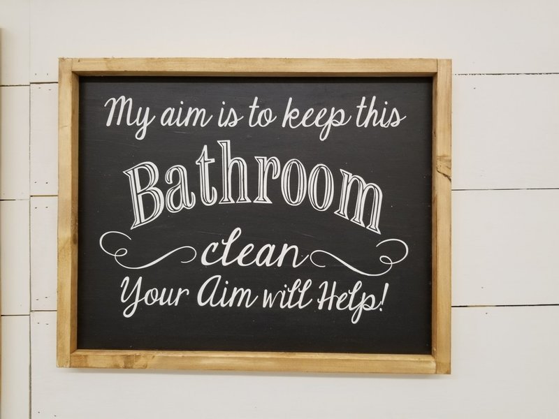 MY AIM IS TO...SIGN (16 x 20&quot;)-L
