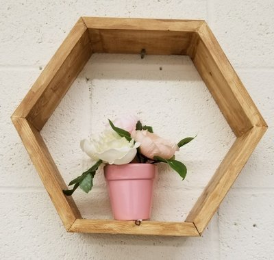 HEX SHELF (14&quot;approx.)