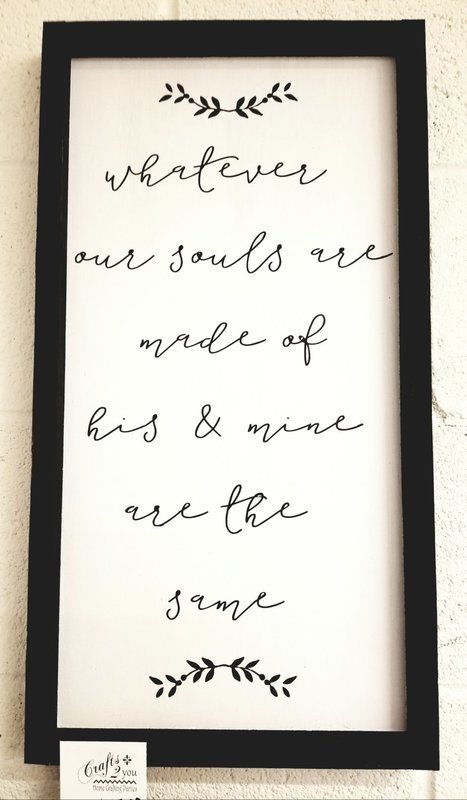 HIS AND MINE ARE THE SAME (10 x 20&quot;)-P