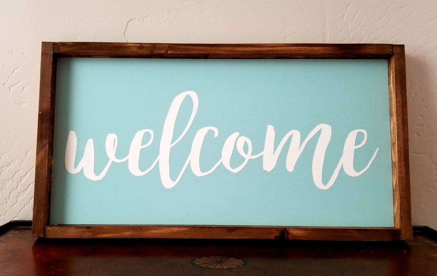 SIMPLE WELCOME SIGN ( 10 x 20&quot;)-L