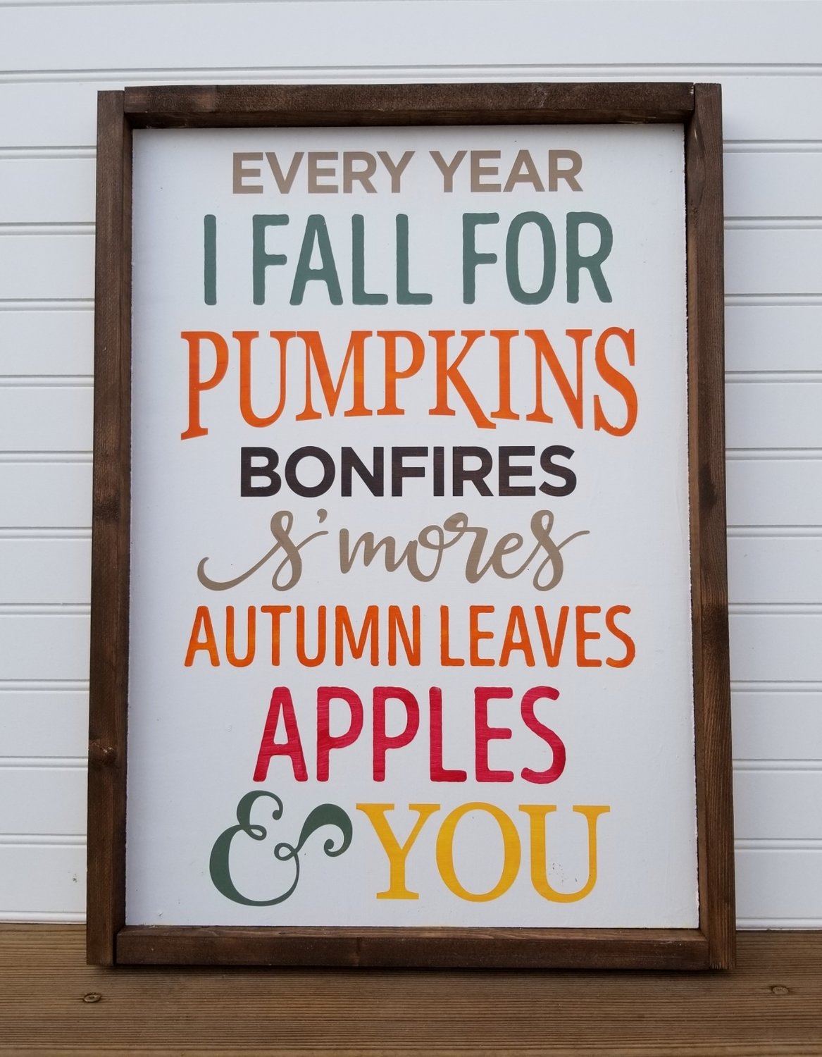 I FALL FOR... (10 x 16&quot;)-P