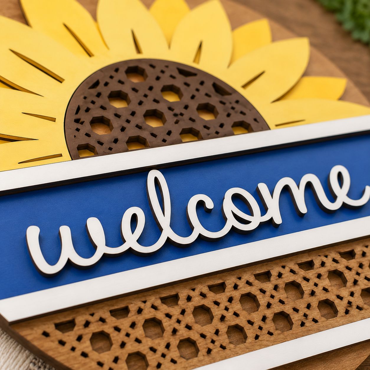 SUNFLOWER WELCOME ROUND KIT