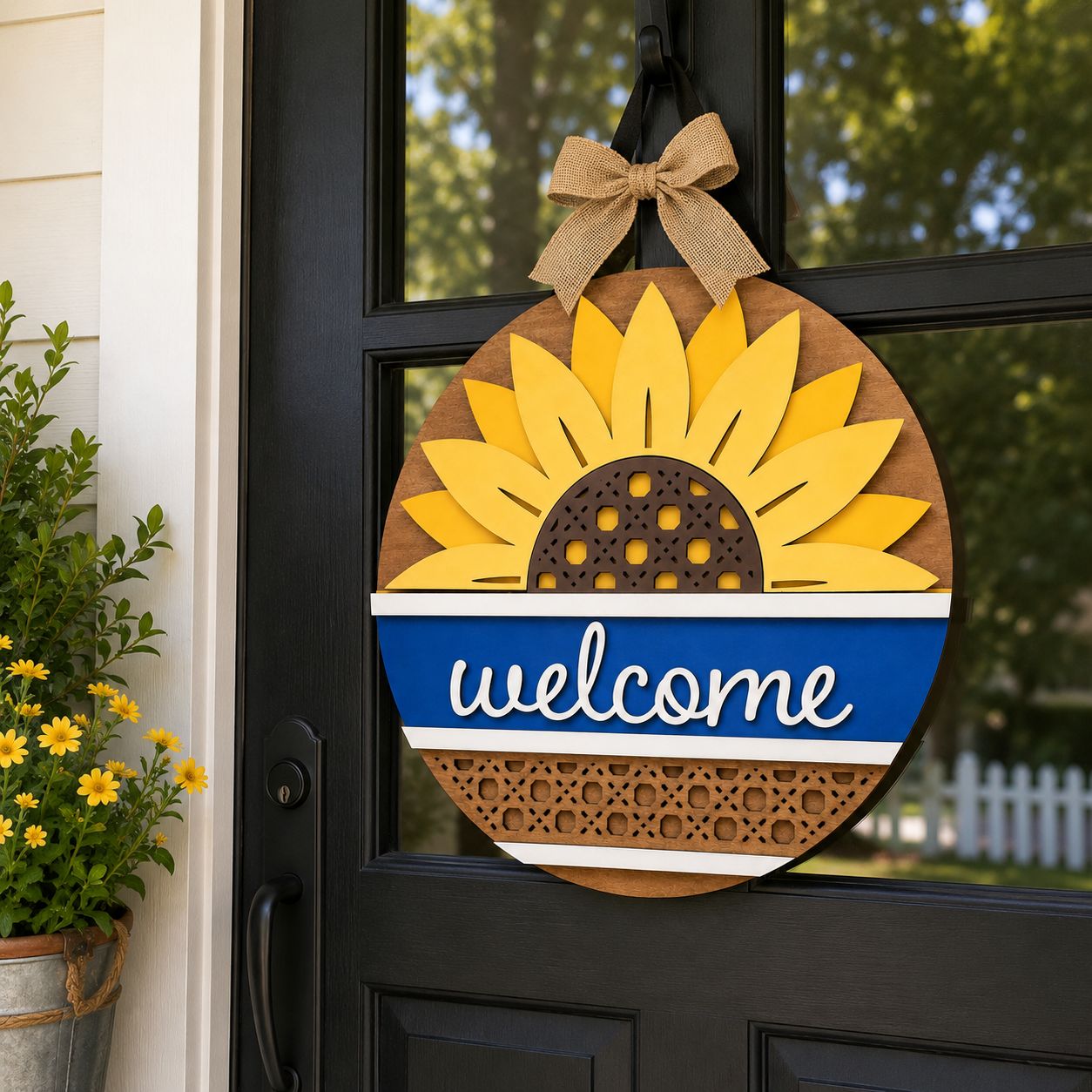 SUNFLOWER WELCOME ROUND KIT