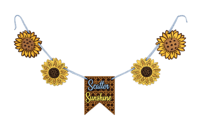 SUNFLOWER BANNER KIT