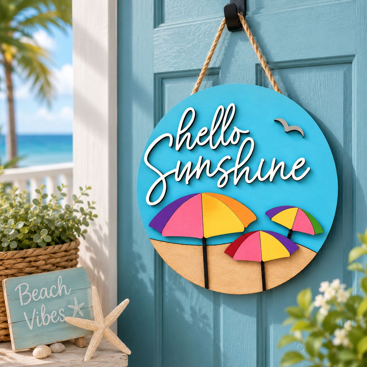 HELLO SUNSHINE BEACH ROUND KIT