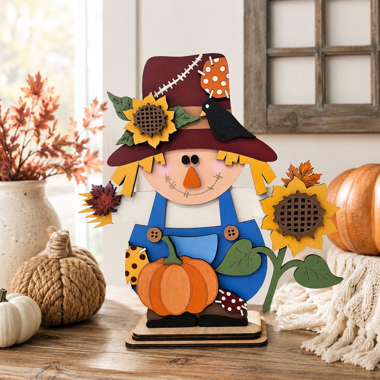 SUNNY SCARECROW SITTER