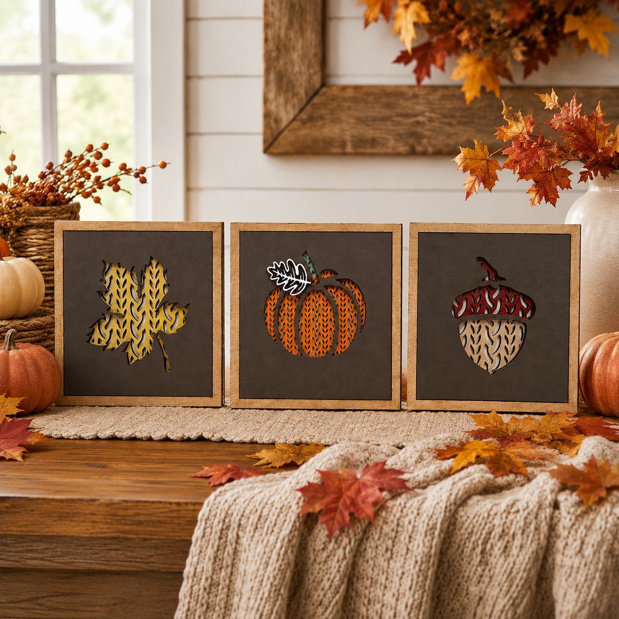 FRAMED FALL MINIS COLLECTION KIT
