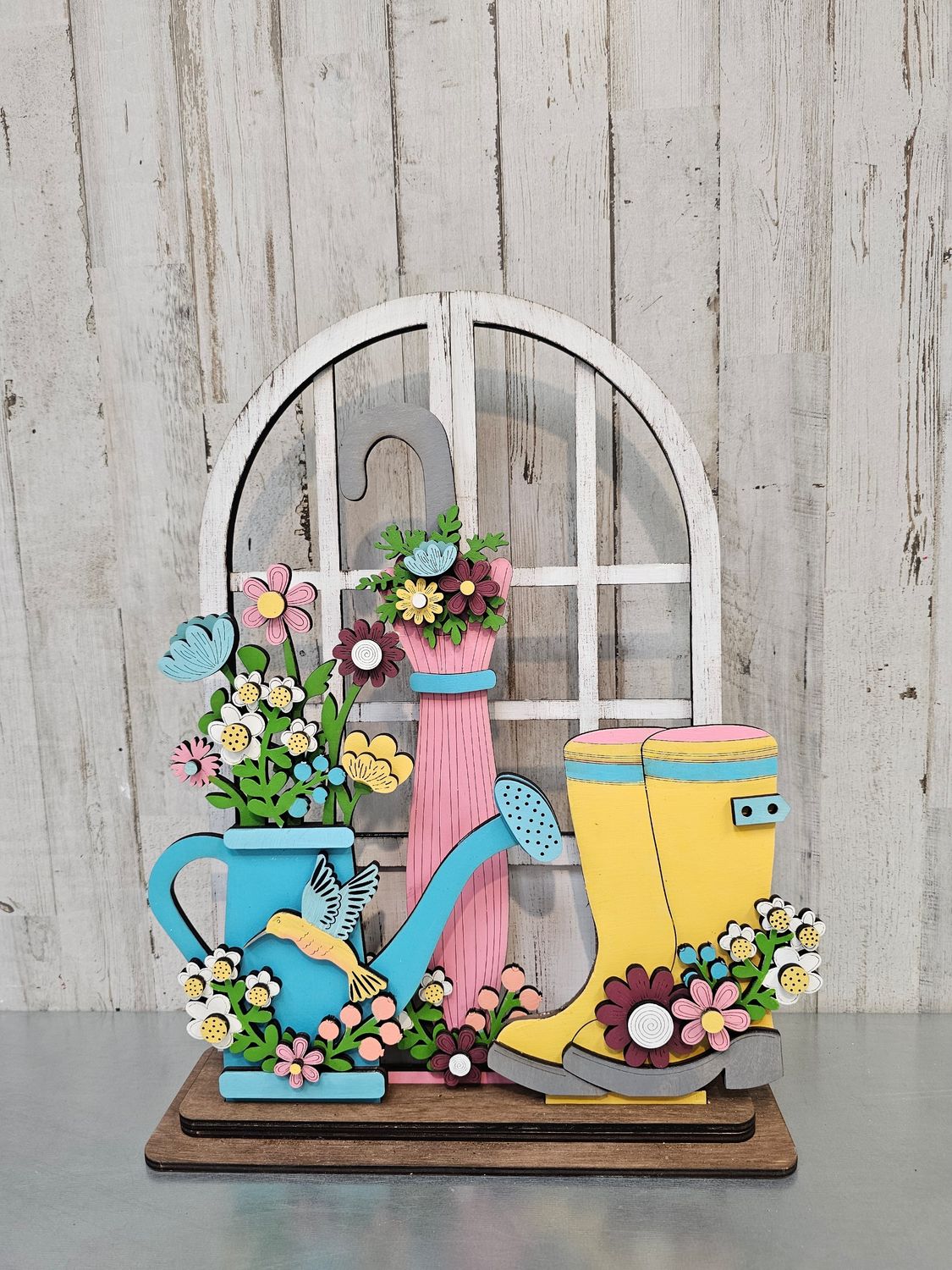 CHANGEABLE WINDOW WITH CHOSEN SET (17" tall)