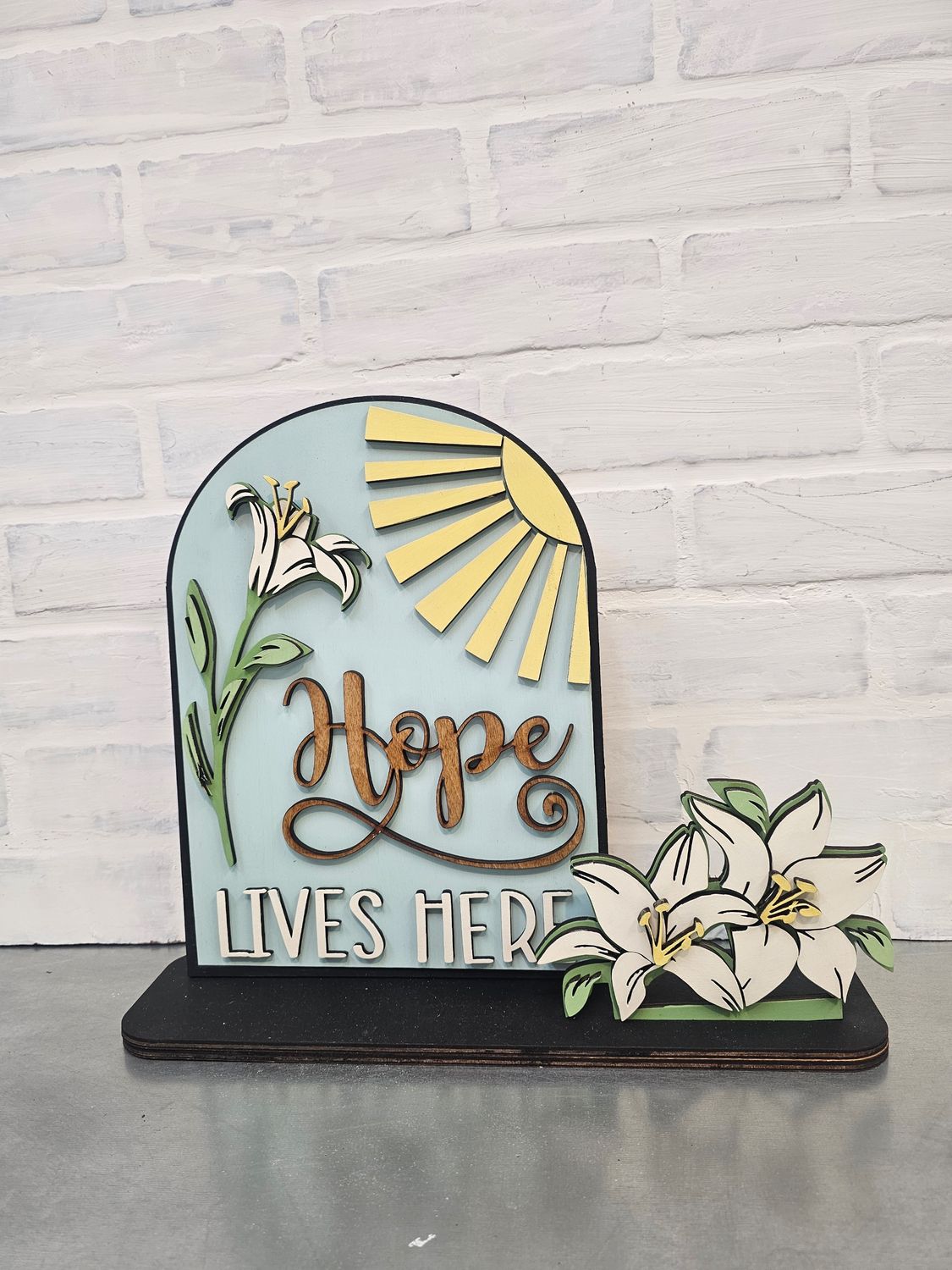 CHANGEABLE ARCH SIGN WITH CHOSEN SET