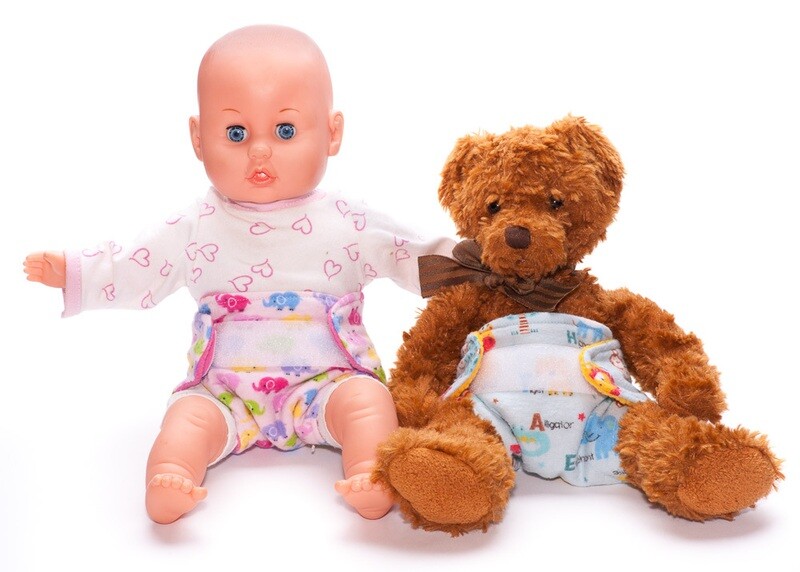 Doll Diapers