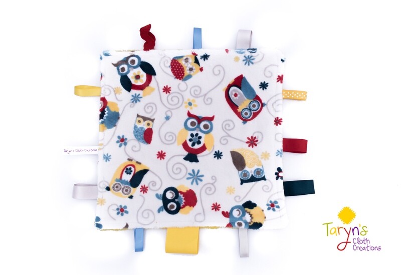 Ribbon Tag Baby Blanket