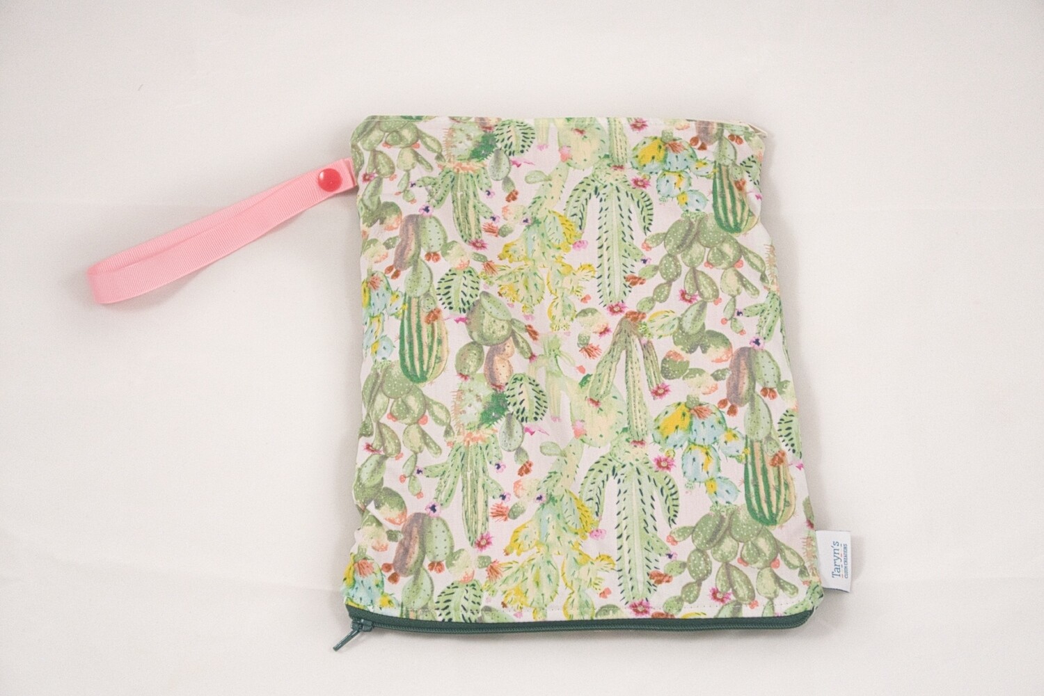 Medium Double-sided 9&quot;x11” Wet/dry Bag -Cactus