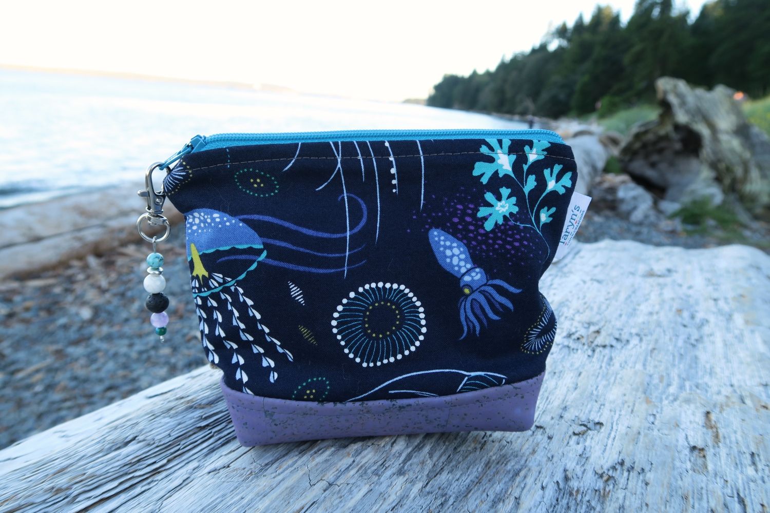 Small Carry Case - Blue Jellyfish