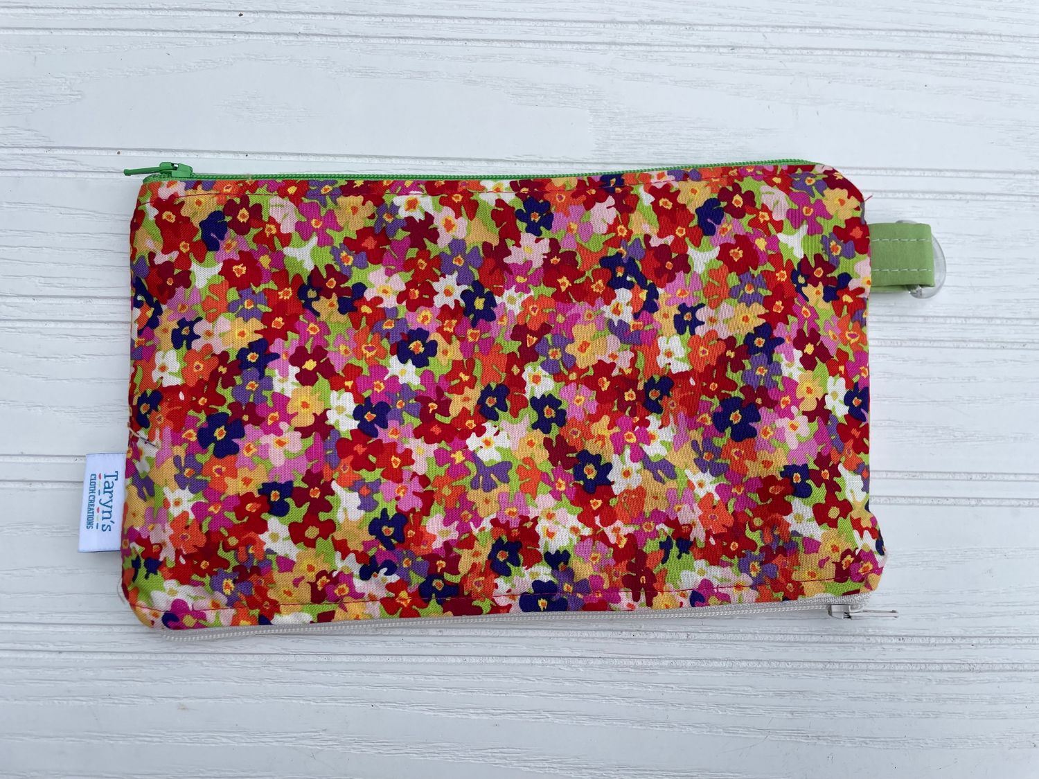 Small Double-sided Wet/dry Bag -Bright Floral