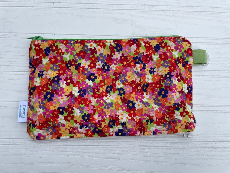 Small Double-sided Wet/dry Bag -Bright Floral