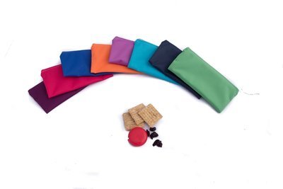 Assorted Solid Colour Reusable Snack Bags
