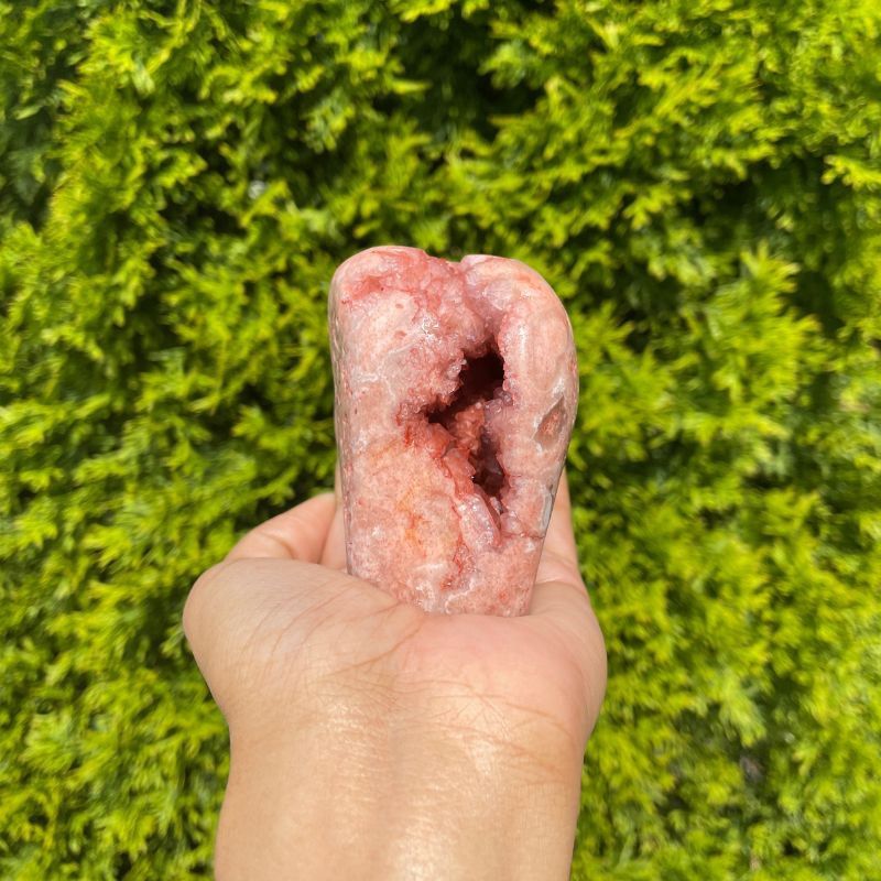 Pink Amethyst Druzy I