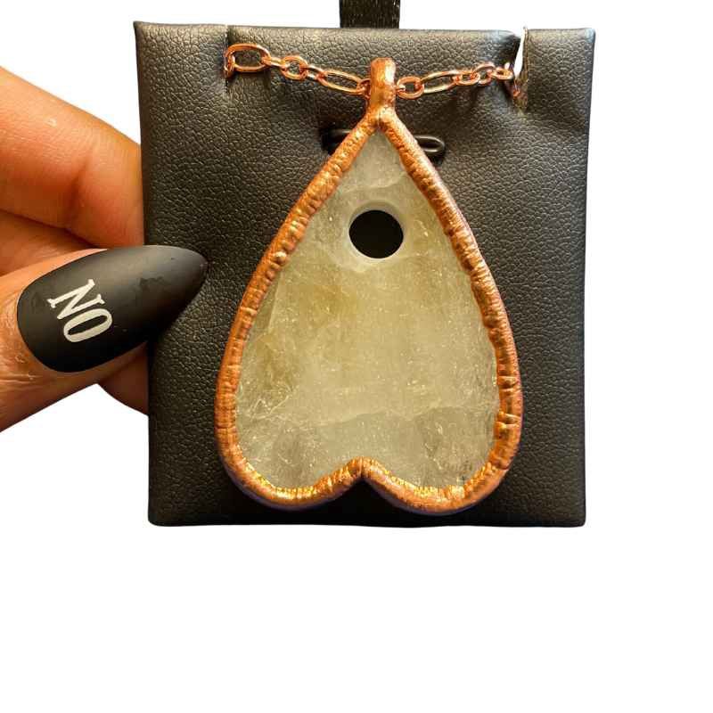 Citrine Planchette Necklace