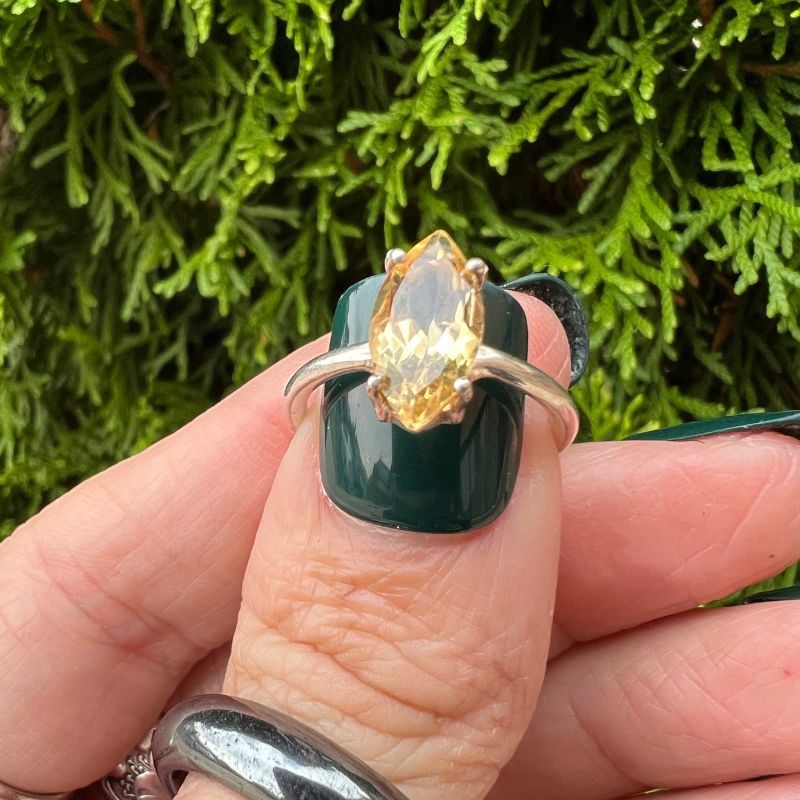 Citrine Faceted Sz11