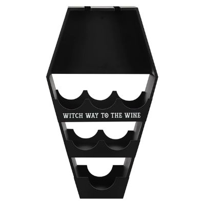 Coffin Wine Shelf