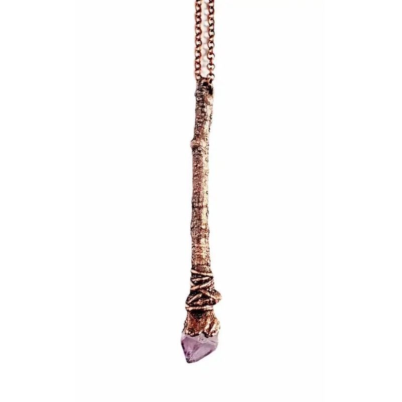 Amethyst Wand Necklace