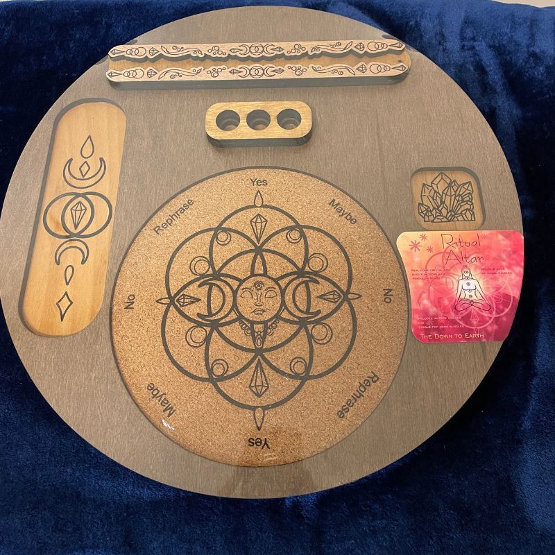 Triple Moon Ritual Altar