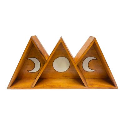 Triple Moon Altar Shelf