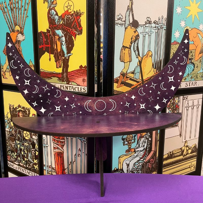 Purple Celestial Moon Shelf